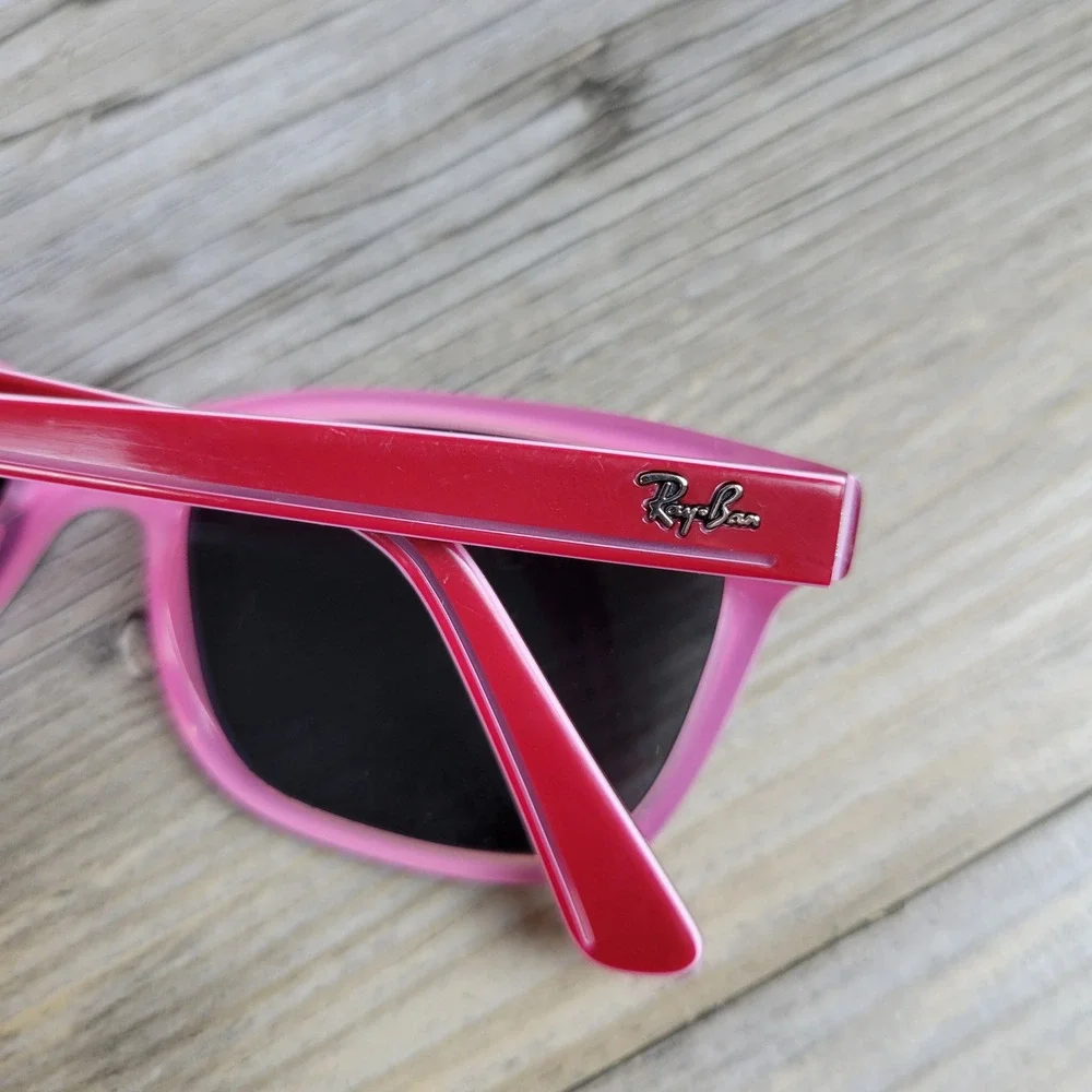 Ray-Ban Sunglasses New Wayfarer Junior 16 Pink Kids FRAMES‎ ONLY 46mm